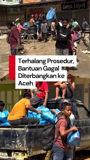 Video Haka Keluhkan Sulitnya Akses Pengiriman Bantuan ke Warga Aceh