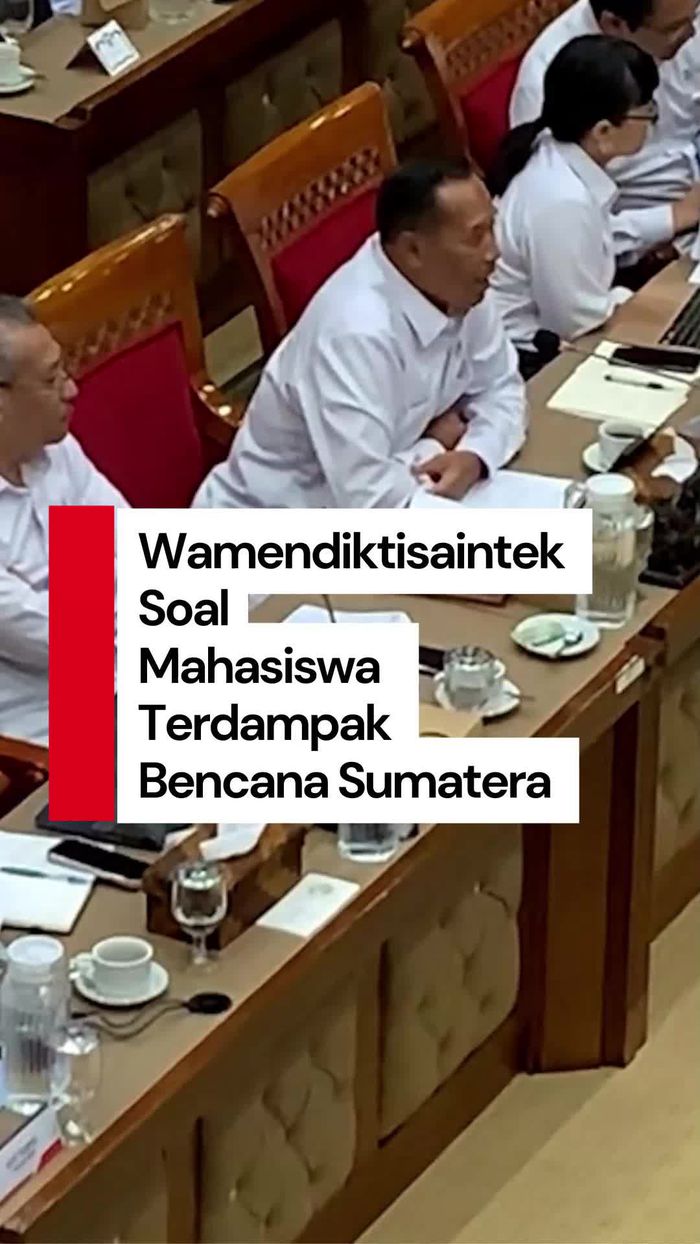 Video Kemendiktisaintek: Mahasiswa Terdampak Bencana Sumatera Tak Boleh DO