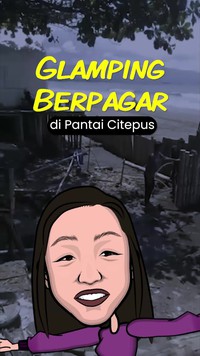 Video: WN Korea Pagari Pantai Citepus untuk Glamping