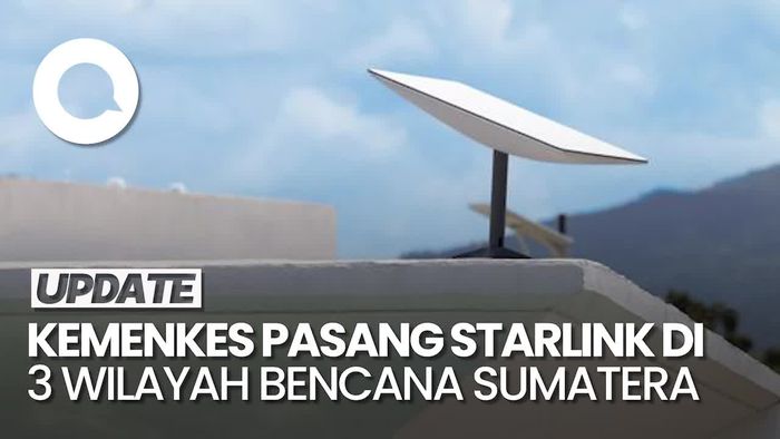 Video: Kemenkes Pasang 15 Starlink untuk Faskes-Posko di Wilayah Bencana Sumatera