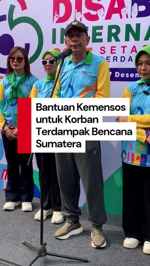 Video: Kemensos Salurkan Rp 66 Miliar untuk Korban Bencana di Sumatera 