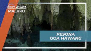 Menikmati Pesona Goa Hawang dan Bermain Air di Dalamnya di Maluku  