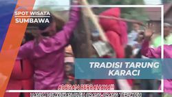 Menyaksikan Keunikan Tradisi Tarung Karaci di Desa Kakiang, Sumbawa  