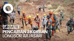 Video: Tim SAR Ungkap Kendala Pencarian 3 Korban Longsor Arjasari Bandung