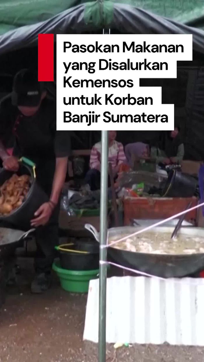 Video: Kemensos Pasok 420 Ribu Porsi Makanan untuk Korban Banjir Sumatera
