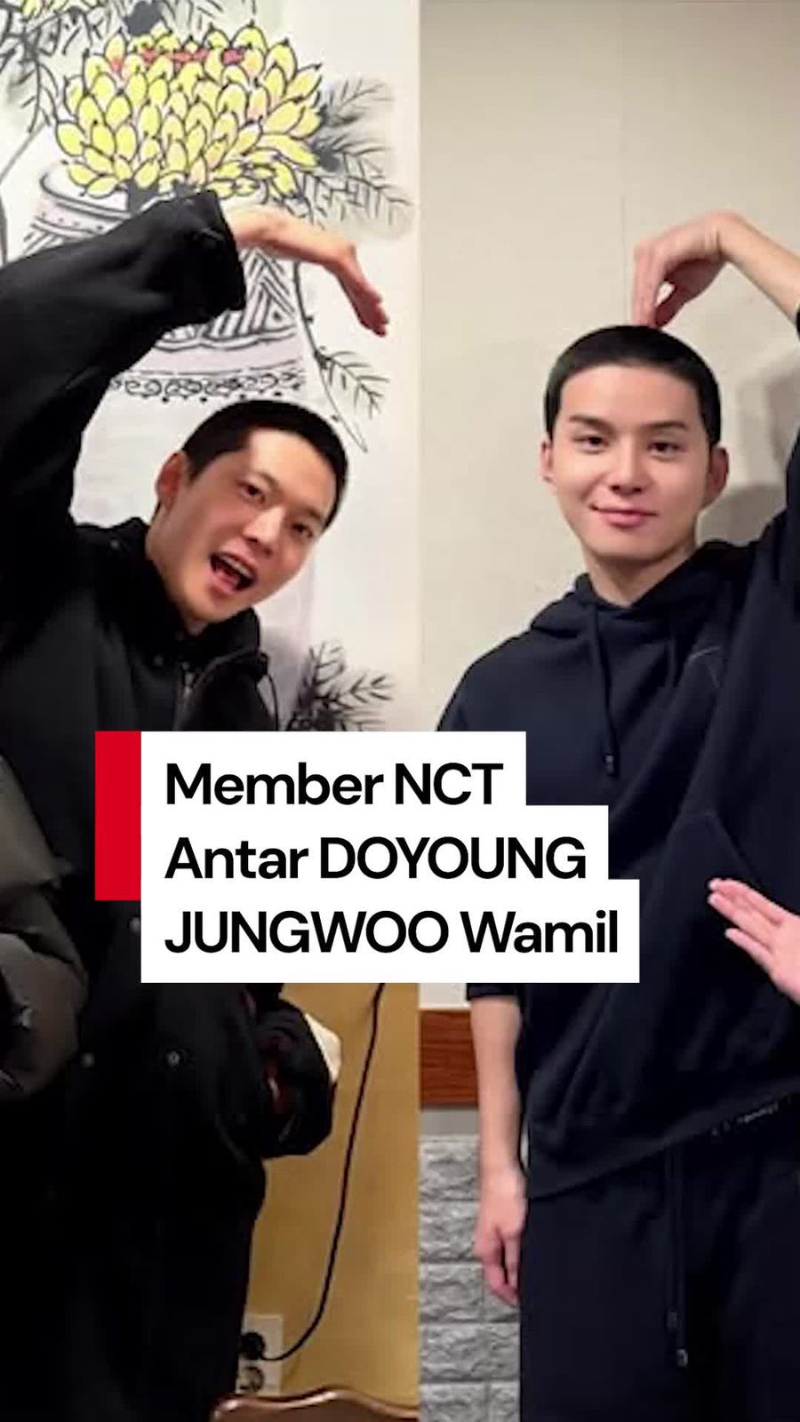 Video: Tampil Buzz Cut, DOYOUNG-JUNGWOO NCT Resmi Wamil