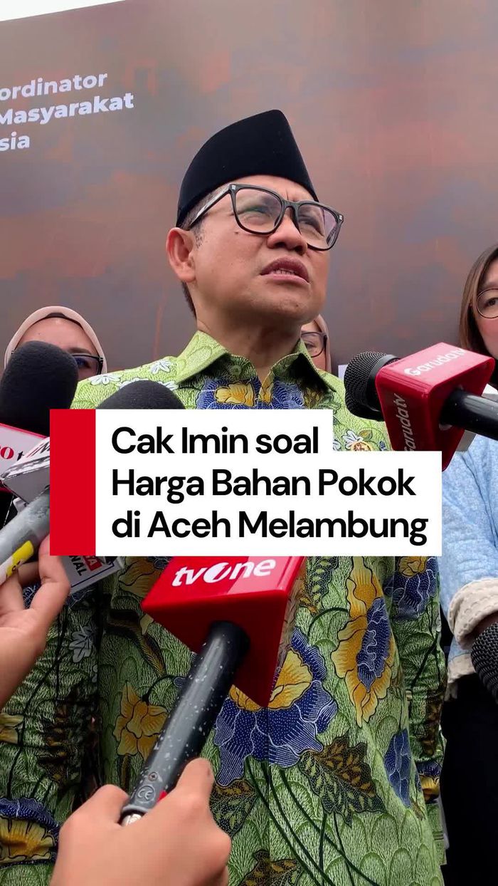Video: Respons Cak Imin soal Harga Bahan Pokok di Aceh Melambung