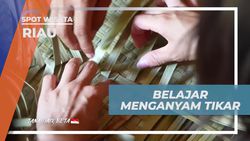 Belajar Menganyam Tikar Bersama Masyarakat Suku Talang Mamak di Riau