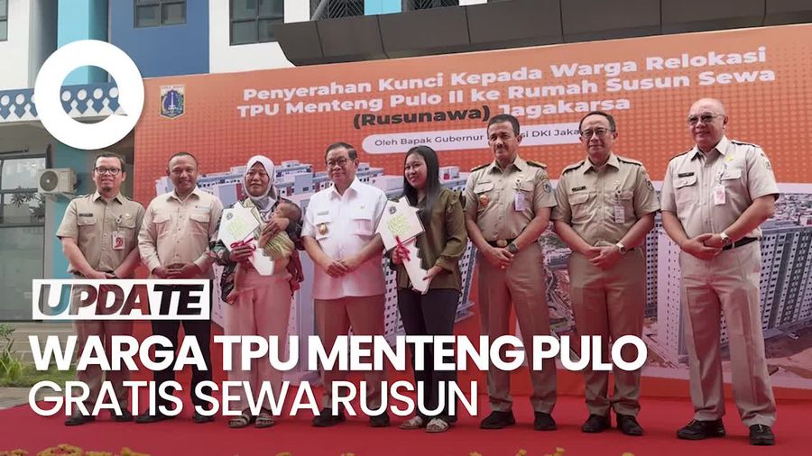 Video: Pramono Gratiskan Sewa Rusun 6 Bulan Bagi Warga TPU Menteng Pulo 2