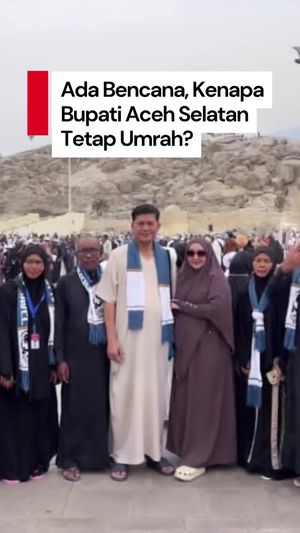 Video Alasan Bupati Aceh Selatan Tetap Pergi Umrah Saat Ada Bencana
