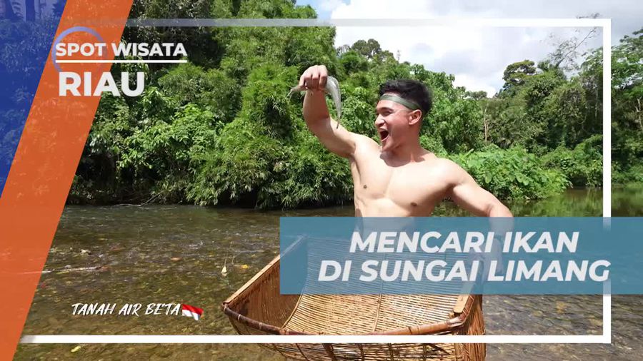 Mencari Ikan di Sungai Limang Bersama Selebriti di Riau