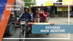 Menjelajahi Kota Medan dengan Naik Bentor yang Unik