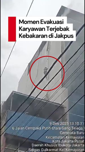 Video Dramatis Karyawan Terra Drone Evakuasi Diri Saat Terjebak Kebakaran