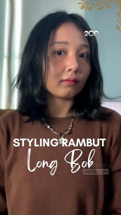 Video: Styling Rambut Long Bob dengan Catokan