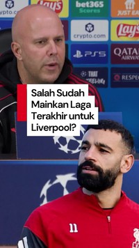 Video Salah Sudah Mainkan Laga Terakhir untuk Liverpool? Slot: Nggak Tahu