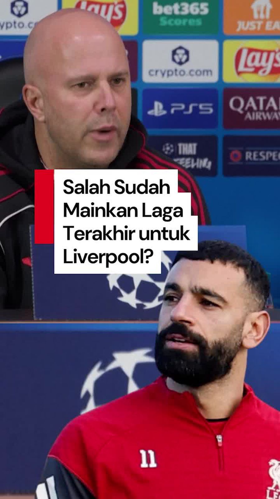 Video Salah Sudah Mainkan Laga Terakhir untuk Liverpool? Slot: Nggak Tahu