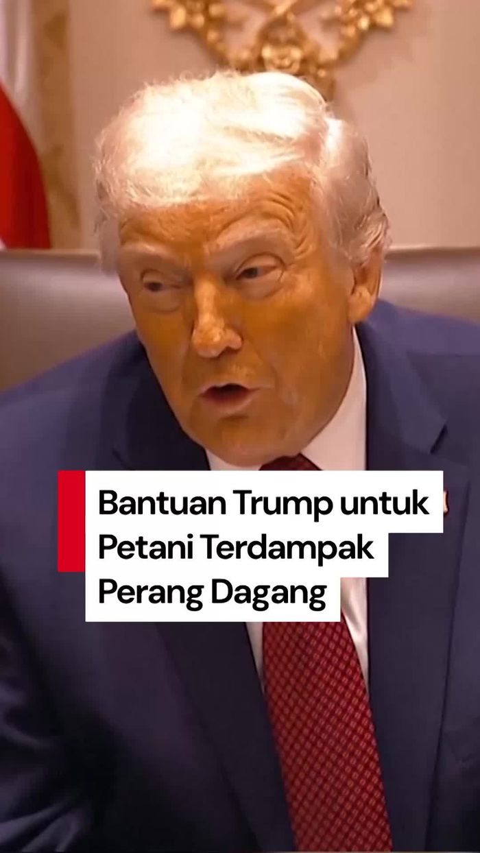Video: Trump Beri Bantuan USD 12 M untuk Petani Terdampak Perang Dagang