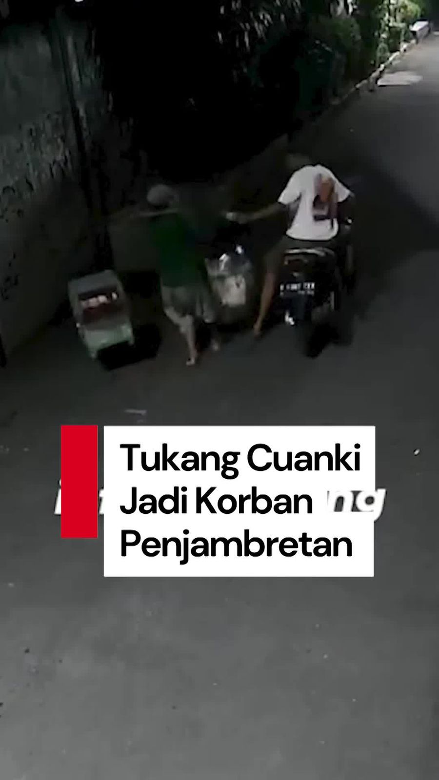 Video: Viral Tukang Cuanki Dijambret di Jaktim, Polisi Selidiki 