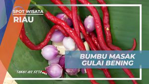 Belajar Memasak Gulai Bening dan Menyiapkan Bumbu di Dusun Tualang, Riau