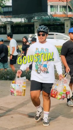 Anakanak Bike Gowes Bareng Sambil Berbagi di Blok M