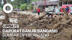Video Masa Tanggap Darurat Banjir Bandang Sumbar Diperpanjang 14 Hari