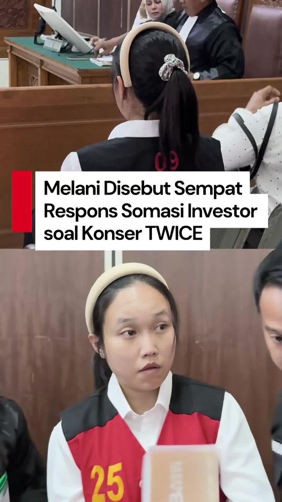 Video: Melani Disebut Sempat Tawarkan Asetnya untuk Ganti Rugi Konser TWICE