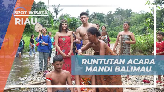 Menyelenggarakan Rangkaian Acara Mandi Balimau Bersama Warga Dusun Tualang, Riau
