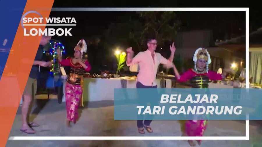 Belajar Menarikan Tari Gandrung dan Mengajak Selebriti Menari Bersama di Lombok