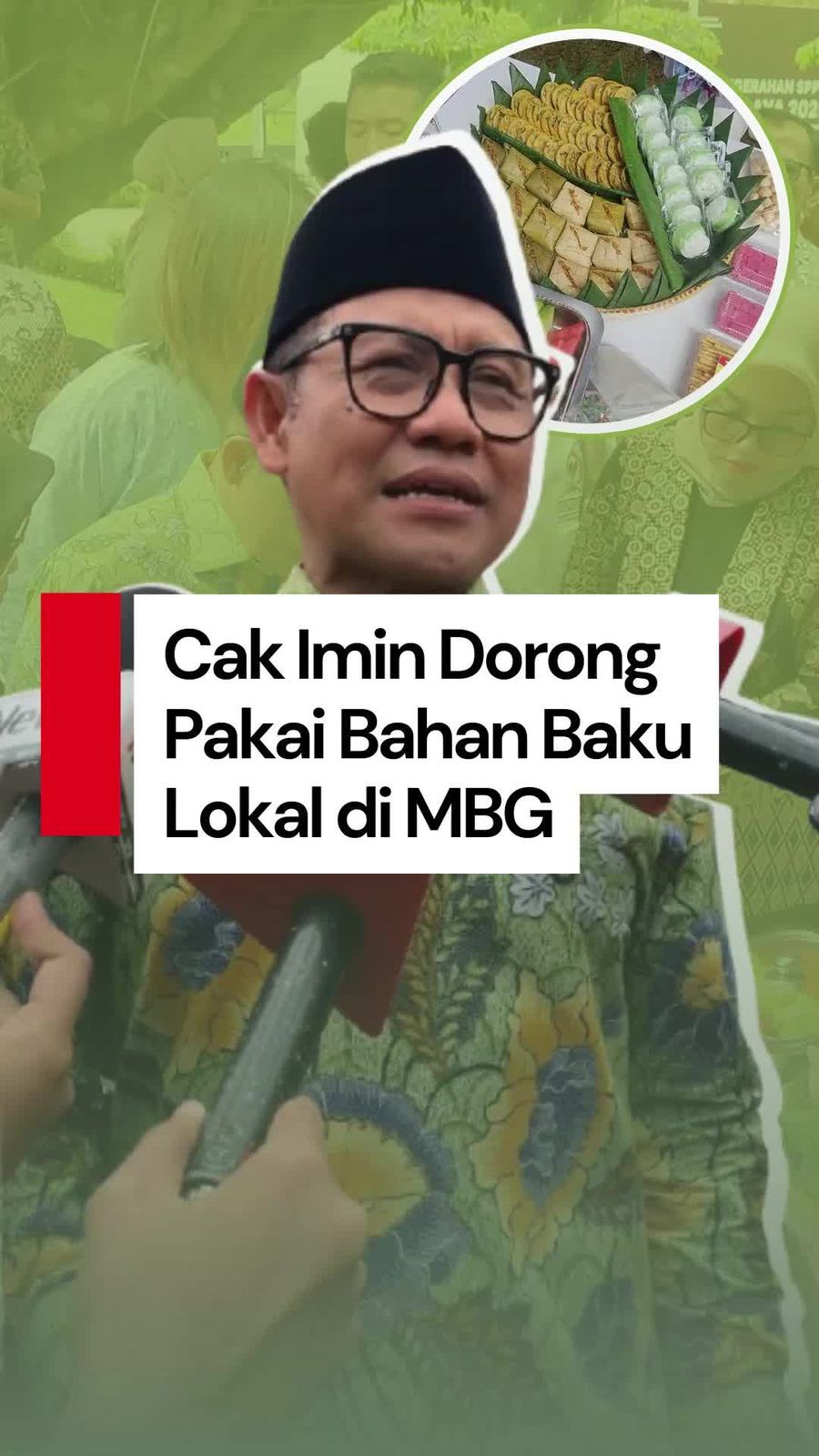 Video: Menko Imin Imbau SPPG Tak Impor Bahan Baku buat MBG