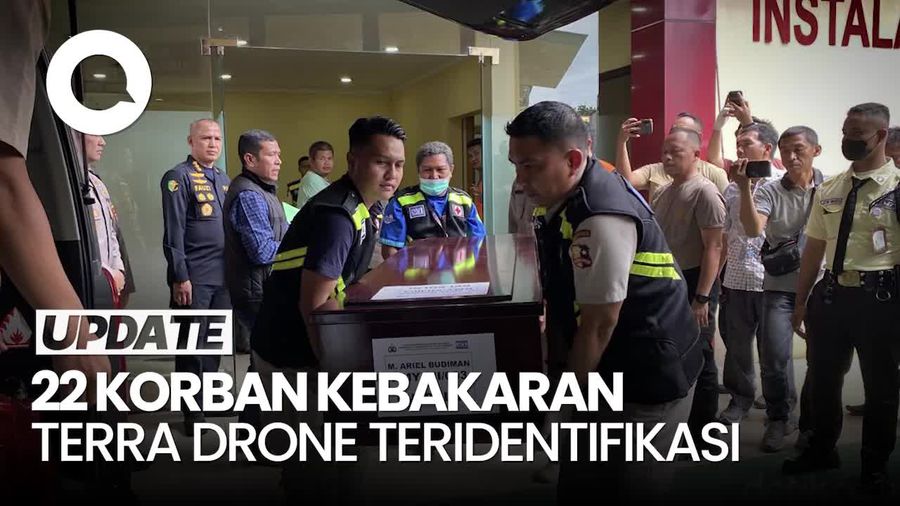 Video: Seluruh Jenazah Korban Kebakaran Terra Drone Telah Teridentifikasi