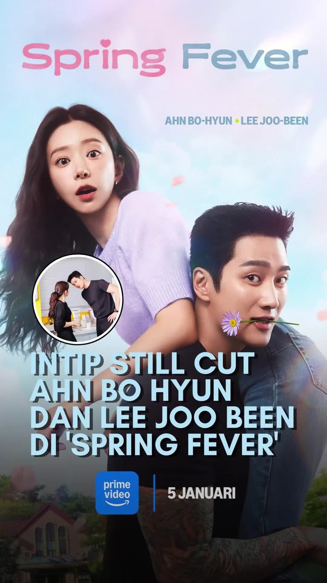 Video: Ekspresi Ahn Bo Hyun-Lee Joo Been di Still Cut Drakor Spring Fever