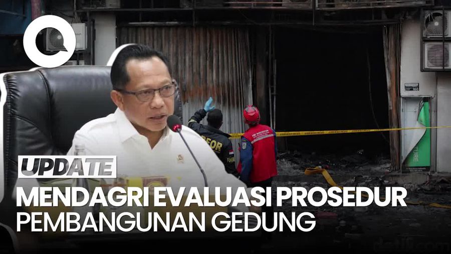 Video: Cek TKP Terra Drone, Mendagri Akan Evaluasi Prosedur Bangun Gedung