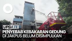 Video: Polisi Masih Dalami Penyebab Kebakaran Gedung Terra Drone Jakpus