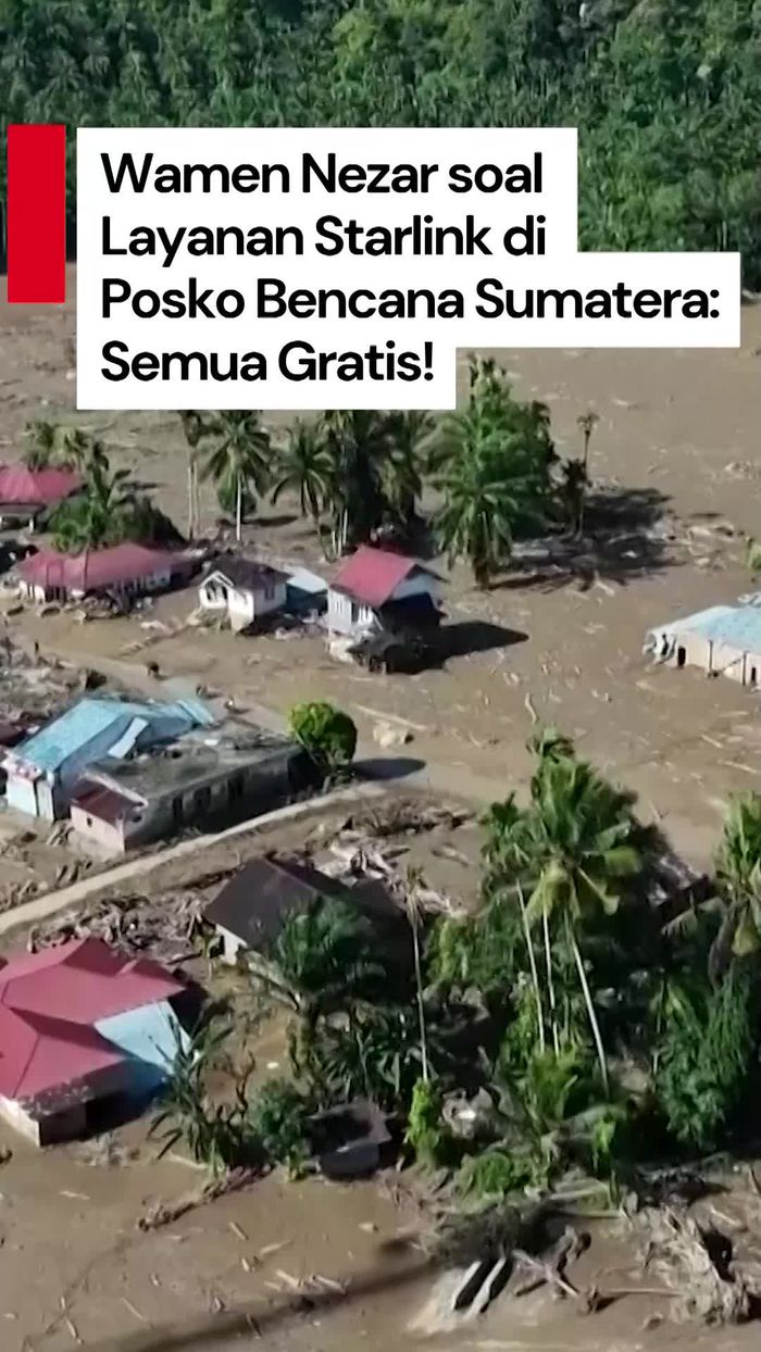 Video: Wamen Nezar Pastikan Layanan Starlink di Posko Bencana Gratis Sebulan