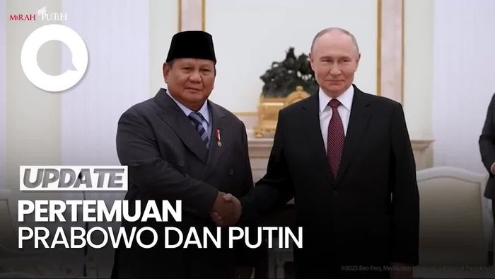 Video: Momen Prabowo Bertemu Putin di Istana Kremlin