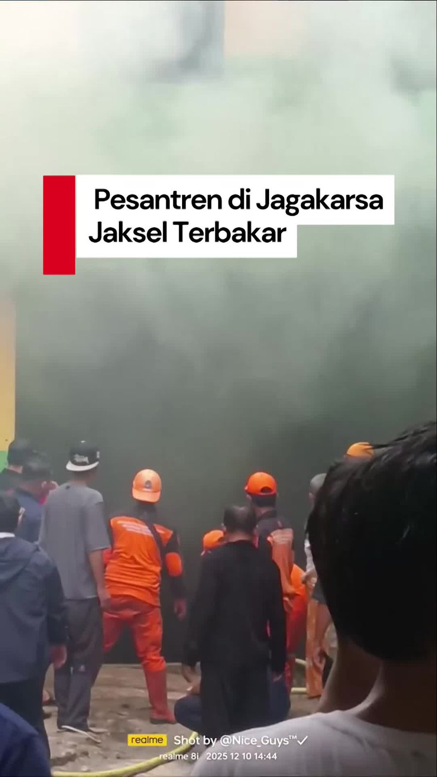 Video: Pesantren di Jagakarsa Jaksel Terbakar