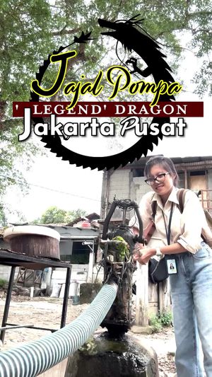 Video: Aksi Sang Legenda Pompa Dragon di Tengah Kepungan Modernitas Jakarta