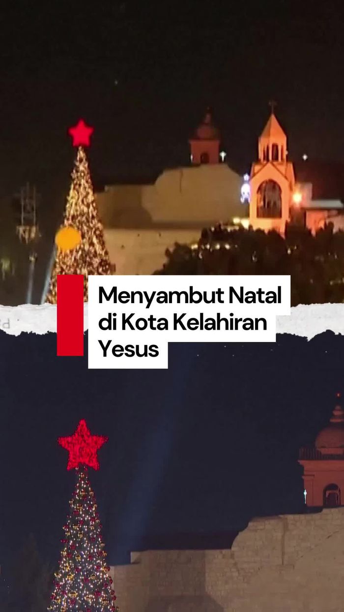 Video: Warga Bethlehem Sambut Natal Tahun Ini dengan Meriah