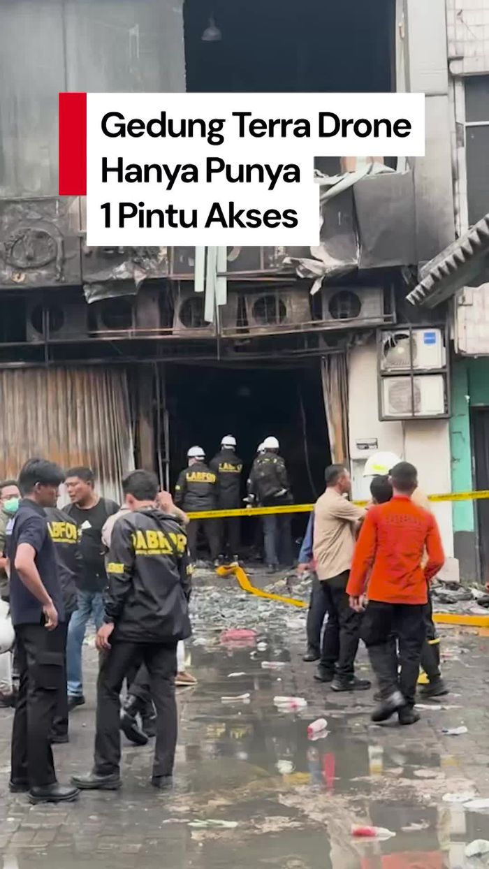 Video: Polisi Ungkap Akses Keluar-Masuk Gedung Terra Drone Hanya 1 Pintu