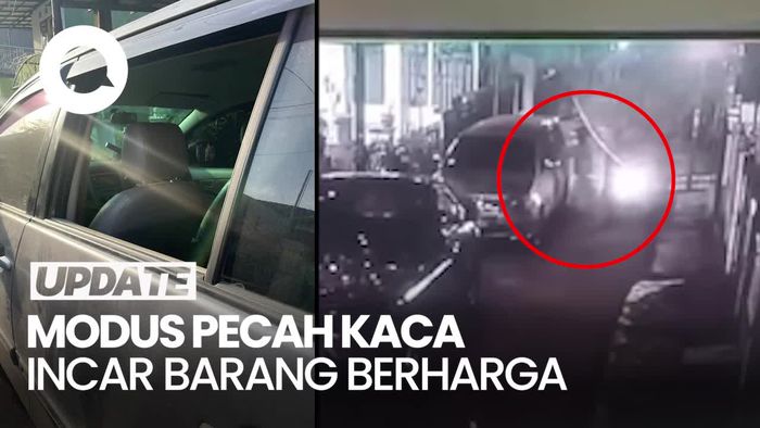 Video: Viral Maling Pecahkan Kaca Mobil di Perumahan Cibinong