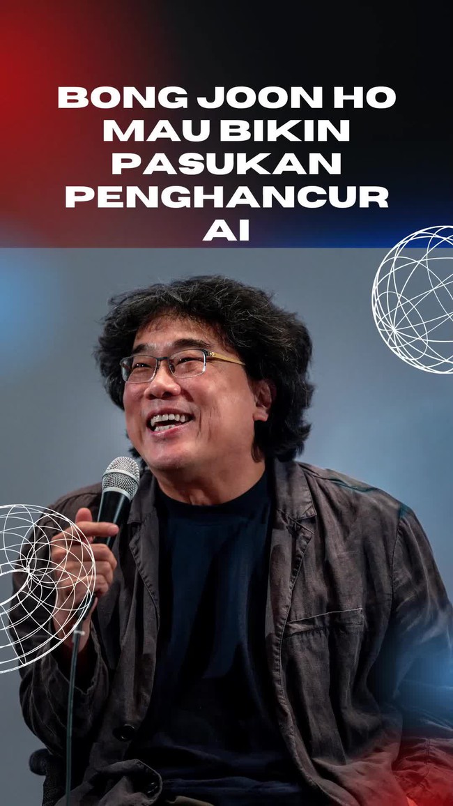 Video: Kegalauan Sutradara Bong Joon Ho soal Penggunaan AI di Film