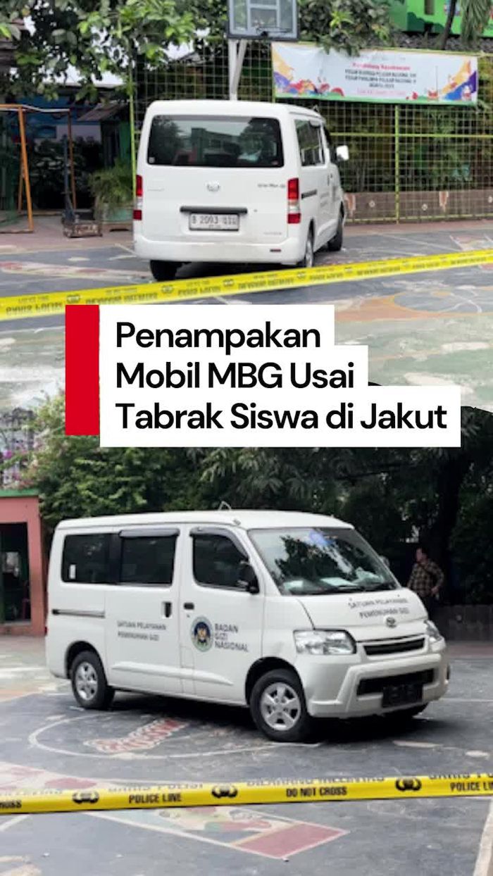 Video: Kondisi Mobil MBG Usai Tabrak Sejumlah Siswa SD di Cilincing