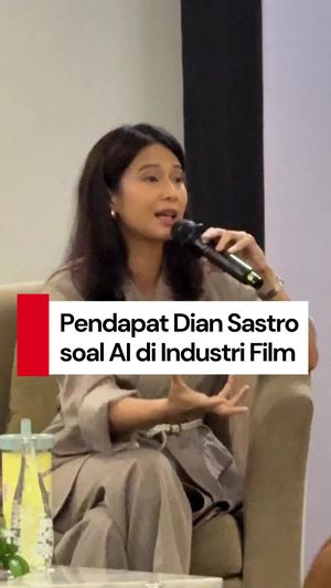 Video: Apa Kata Dian Sastro soal Peran AI buat Industri Film?