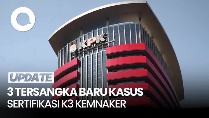 Video: KPK Tetapkan 3 Tersangka Baru Kasus Korupsi Sertifikasi K3 Kemnaker