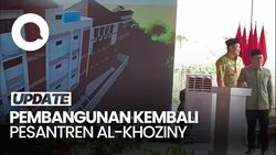 Video Pembangunan Ponpes Al-Khoziny Dimulai, Target Rampung Juli 2026