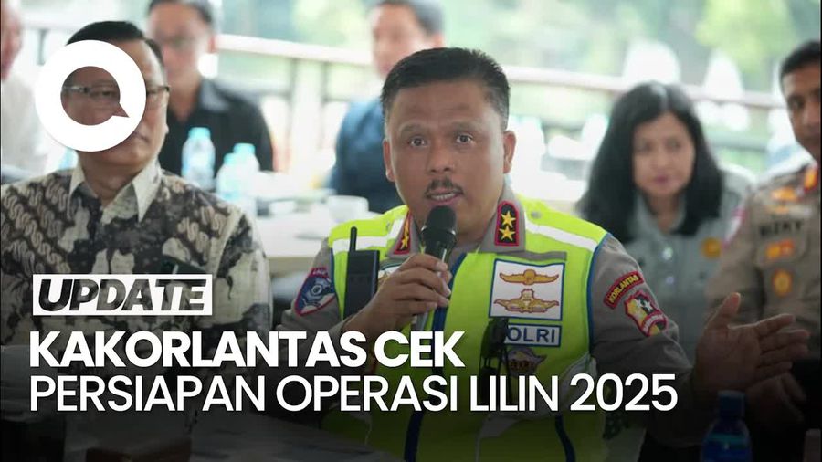 Video: Persiapan Operasi Lilin 2025, Kakorlantas Cek Jalur Puncak Bogor