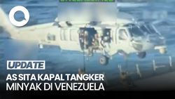 Video: Aksi Militer AS Serbu Kapal Tanker Minyak di Lepas Pantai Venezuela