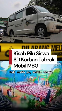 Video Pilu Siswa SD Cilincing: Pagi Masih Sehat, di Sekolah Ditabrak Mobil