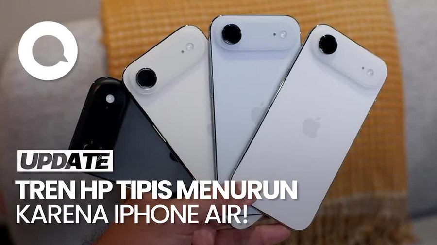 Video: Penjualan iPhone Air Merosot, Brand Lain Tunda Produksi HP Bodi Tipis!