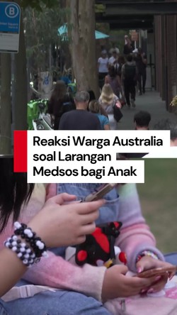 Video: Reaksi Ortu di Australia soal Larangan Medsos bagi Anak